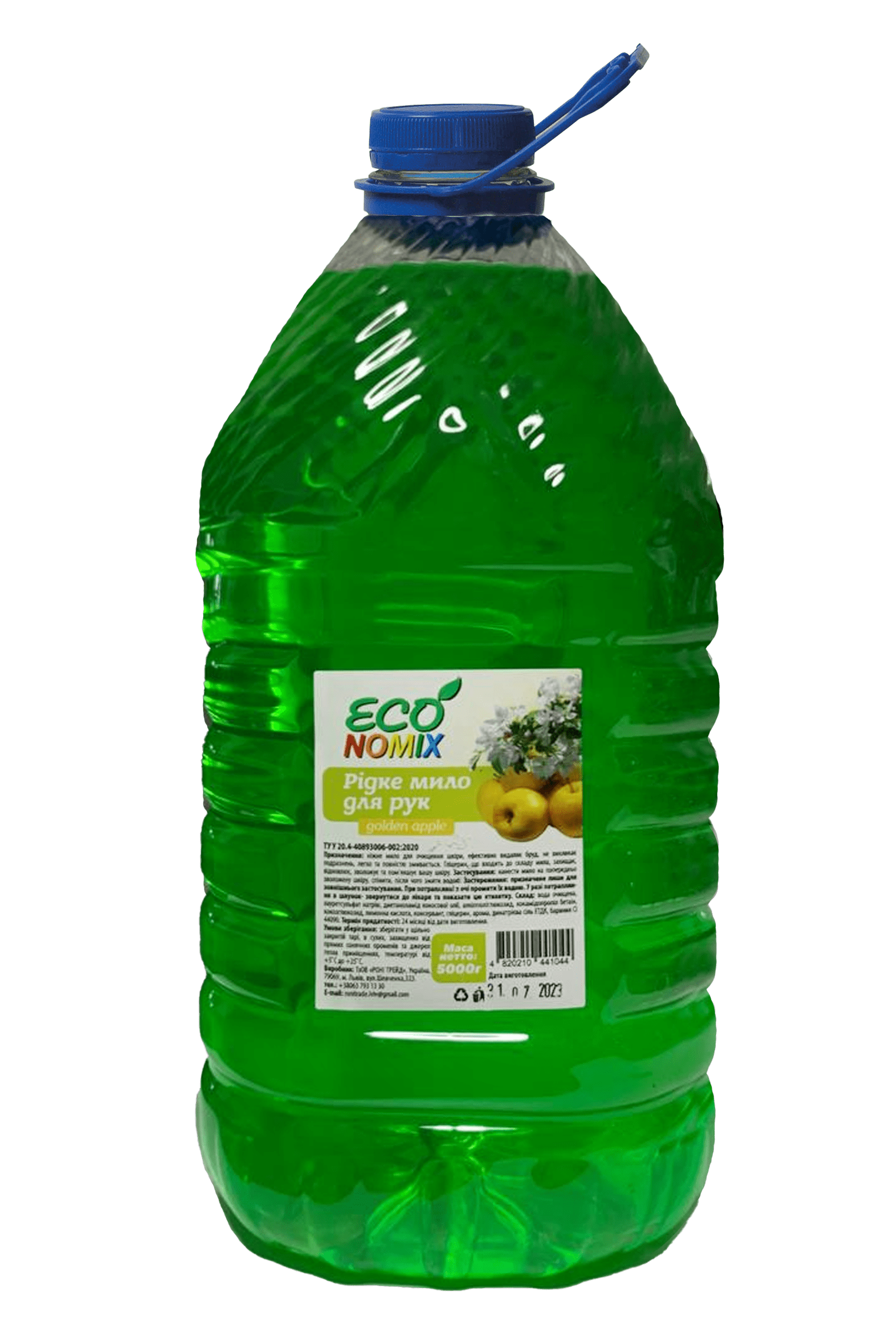 Рідке мило ECONOMIX golden apple 5л пет